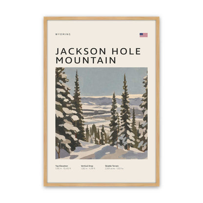 [Color:American Maple], Picture of art in a American Maple frame