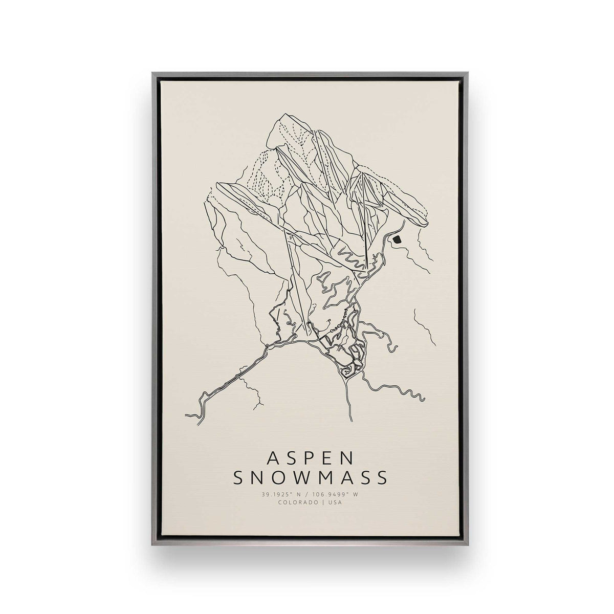 [Color:Polished Chrome], Picture of art in a Polished Chrome frame