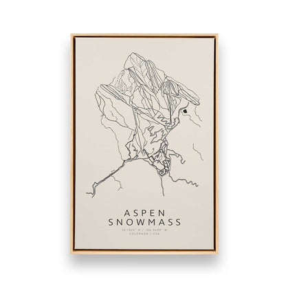 [Color:American Maple], Picture of art in a American Maple frame