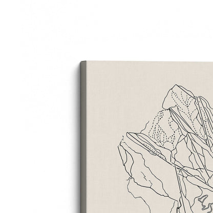 [Color:Stretched Canvas], Picture of the corner of the art