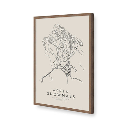 [Color:Walnut], Picture of art in a Walnut frame of the corner
