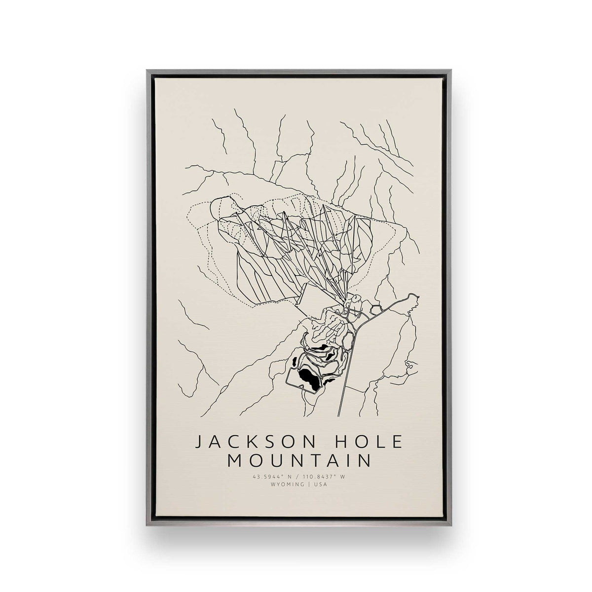 [Color:Polished Chrome], Picture of art in a Polished Chrome frame