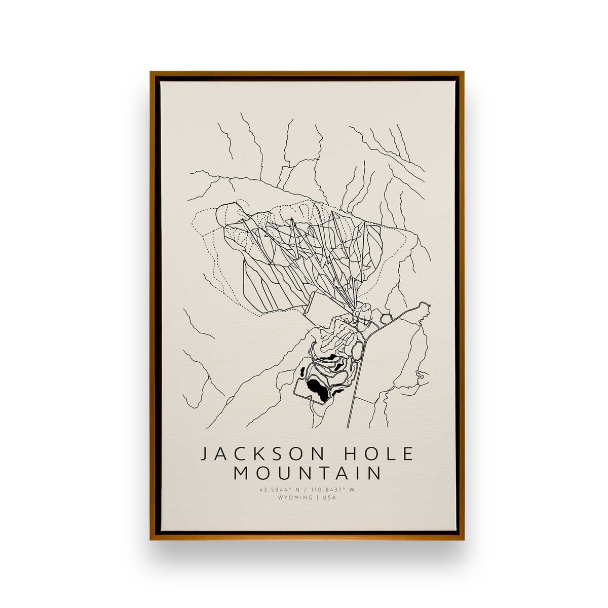 [Color:Polished Gold], Picture of art in a Polished Gold frame