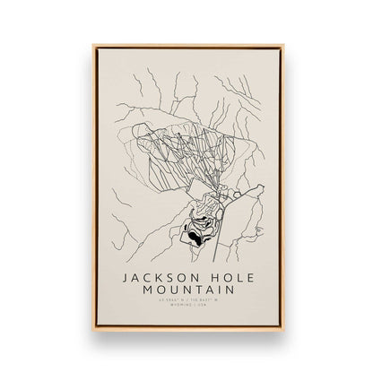 [Color:American Maple], Picture of art in a American Maple frame
