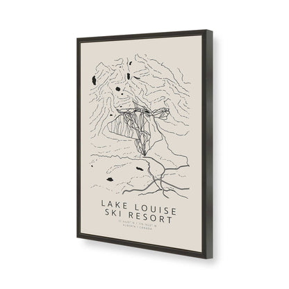 [Color:Satin Black], Picture of art in a Satin Black frame of the corner