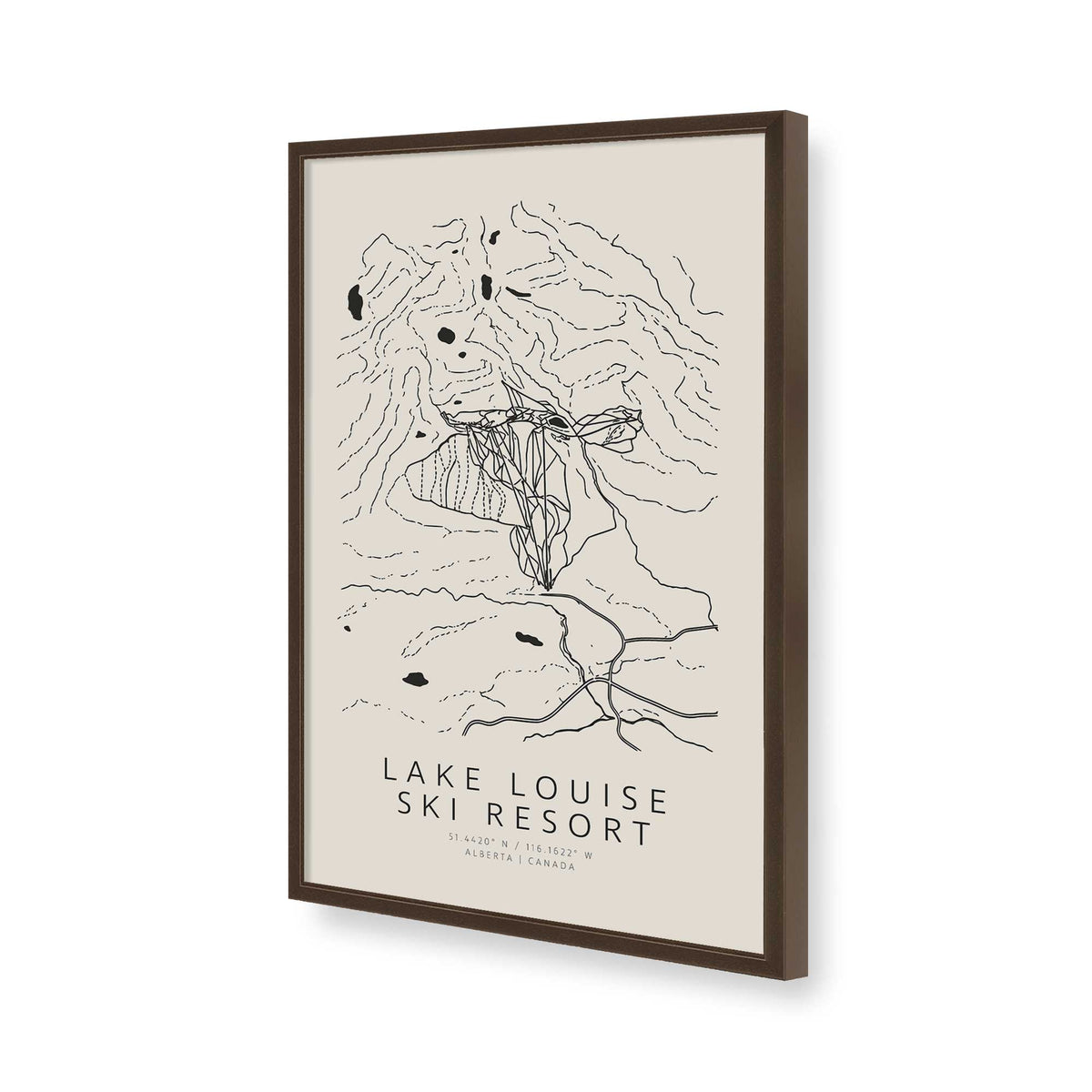 [Color:Belvinder Brown], Picture of art in a Belvinder Brown frame of the corner