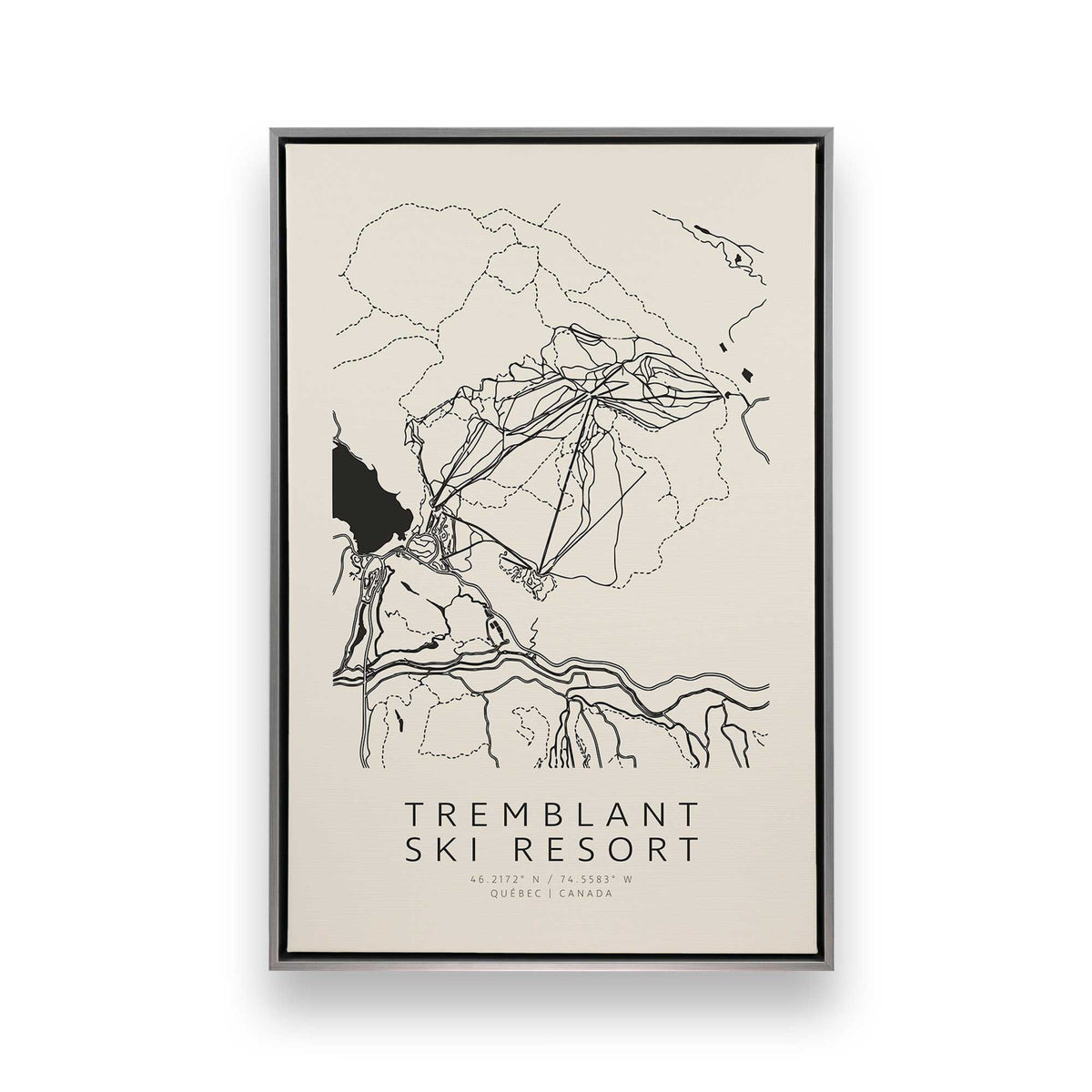 [Color:Polished Chrome], Picture of art in a Polished Chrome frame