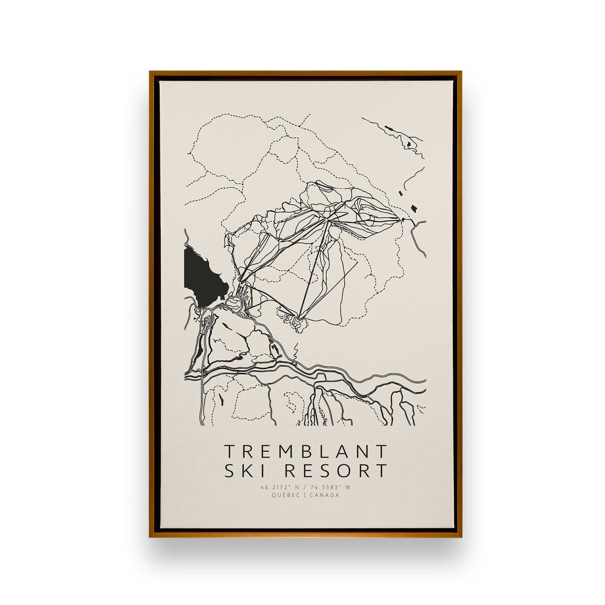 [Color:Polished Gold], Picture of art in a Polished Gold frame