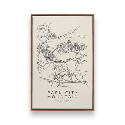 [Color:Walnut], Picture of art in a Walnut frame