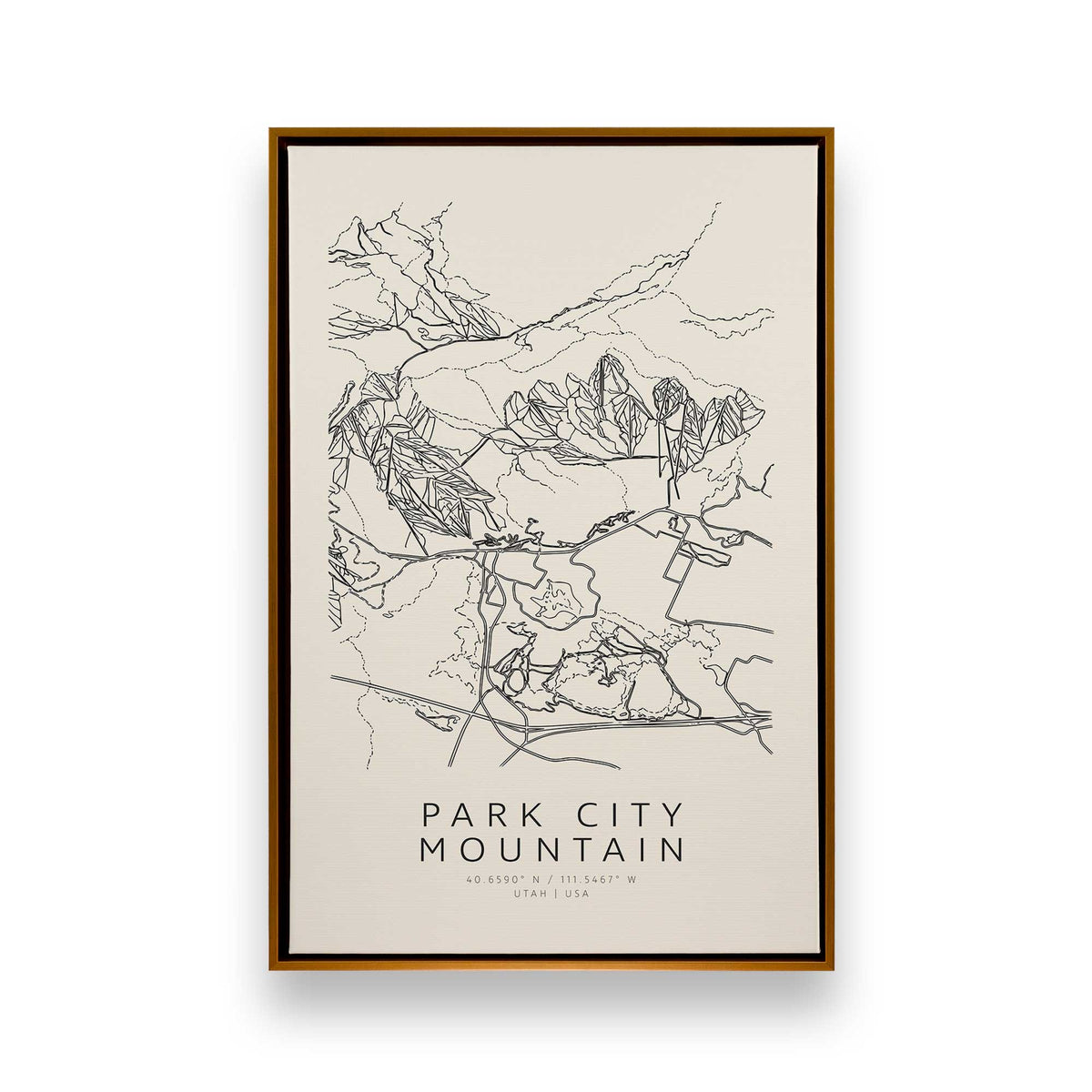 [Color:Polished Gold], Picture of art in a Polished Gold frame