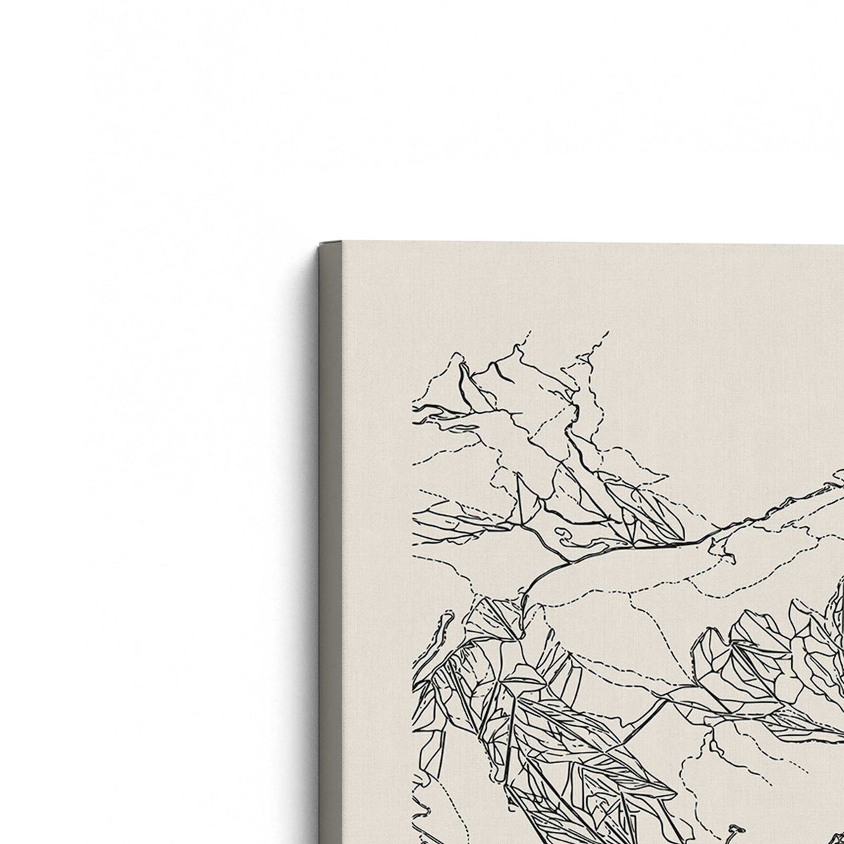 [Color:Stretched Canvas], Picture of the corner of the art