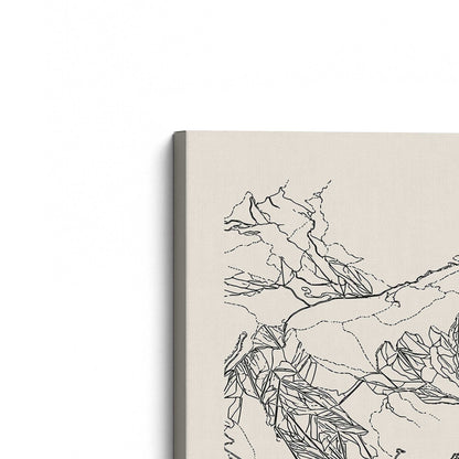 [Color:Stretched Canvas], Picture of the corner of the art