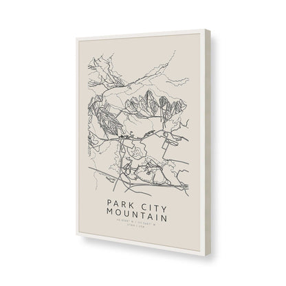 [Color:Opaque White], Picture of art in a Opaque White frame of the corner