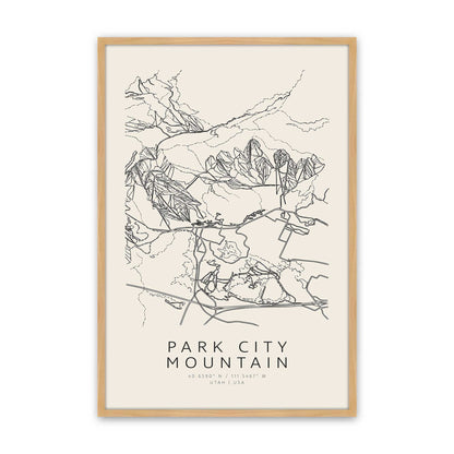 [Color:American Maple], Picture of art in a American Maple frame