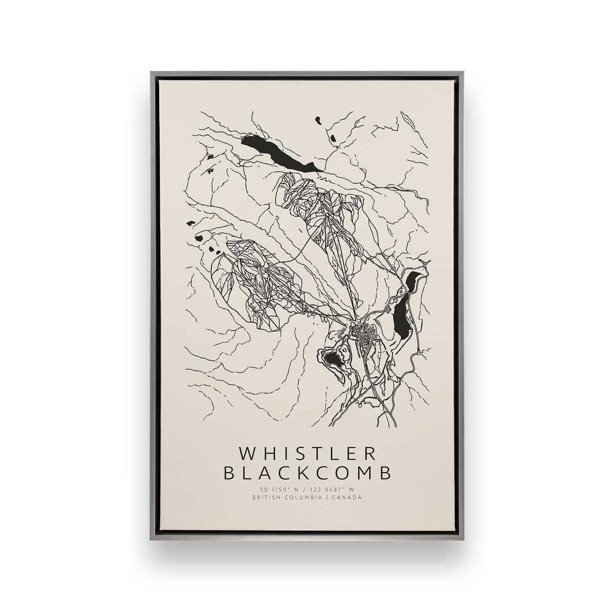 [Color:Polished Chrome], Picture of art in a Polished Chrome frame