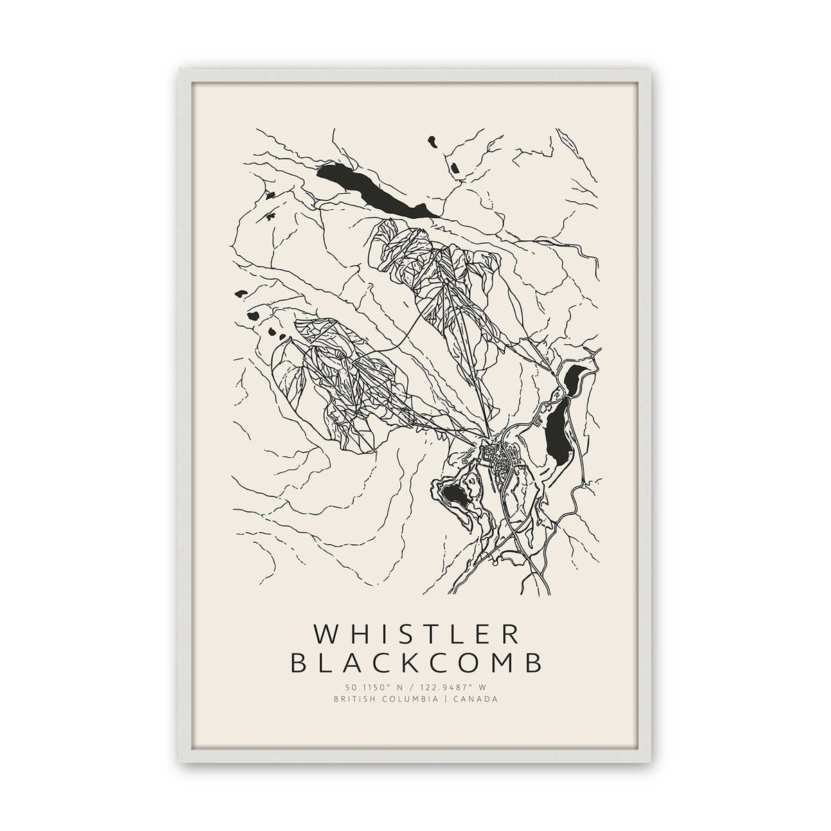 [Color:Opaque White], Picture of art in a Opaque White frame