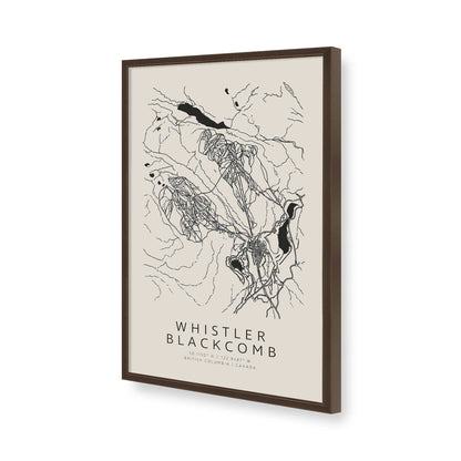 [Color:Brown], Picture of art in a Brown frame of the corner