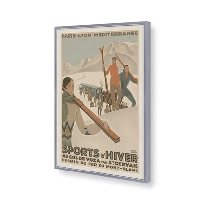 [Color:Polished Chrome], Picture of art in a Polished Chrome frame of the corner