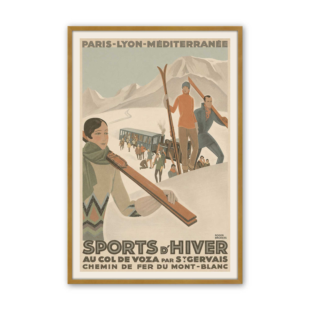 [Color:Polished Gold], Picture of art in a Polished Gold frame