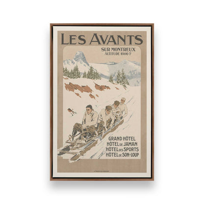 [Color:Walnut], Picture of art in a Walnut frame