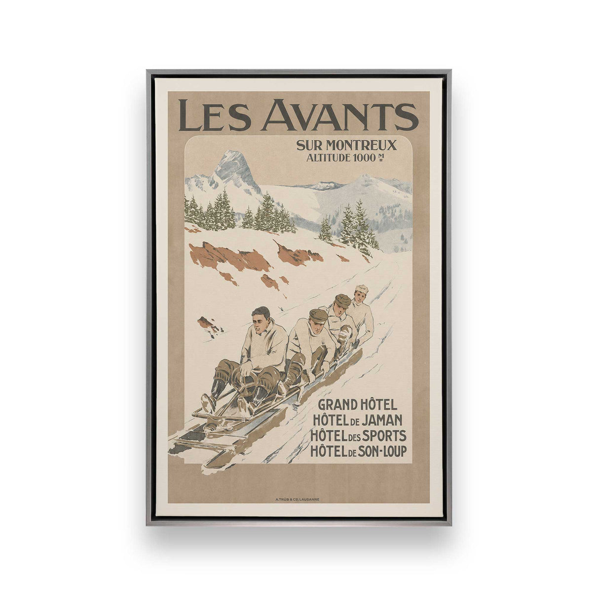[Color:Polished Chrome], Picture of art in a Polished Chrome frame