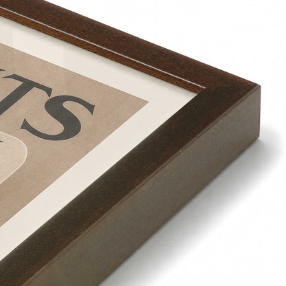 [Color:Belvinder Brown], Picture of art in a Belvinder Brown frame at an angle