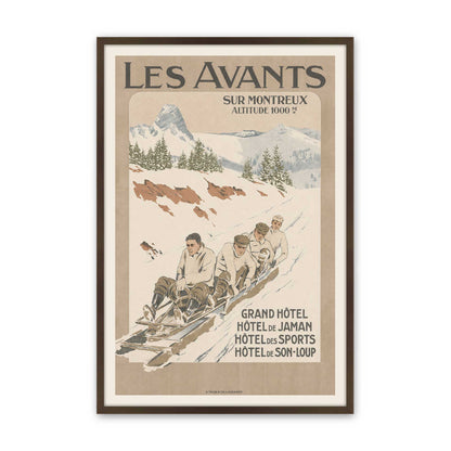 [Color:Brown], Picture of art in a Brown frame