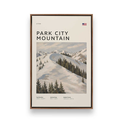 [Color:Walnut], Picture of art in a Walnut frame