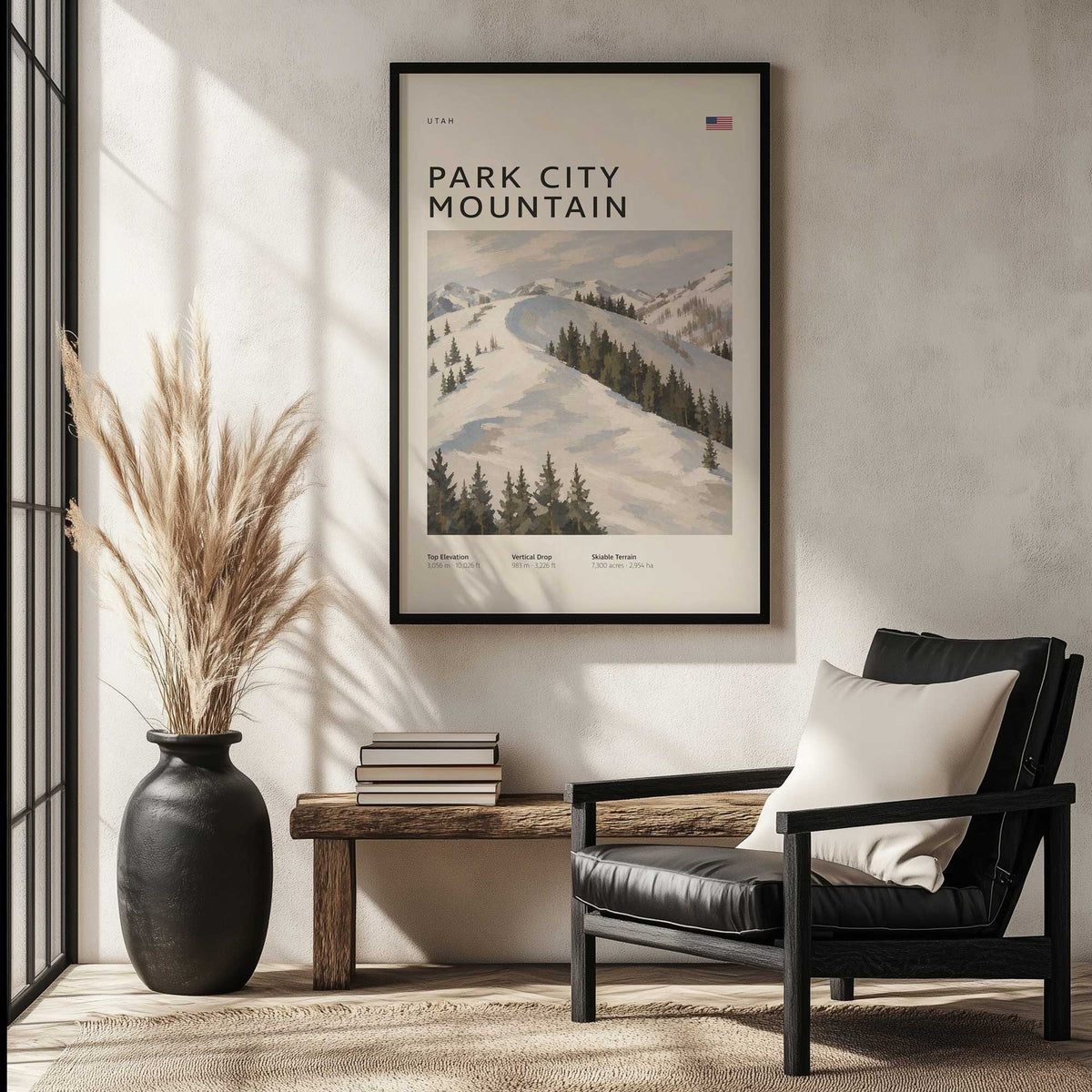 Picture of art in a room