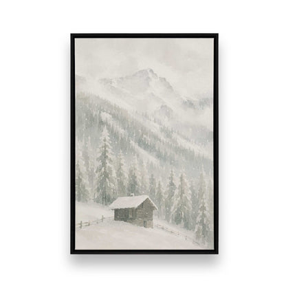 [Color:Satin Black], Picture of art in a Satin Black frame