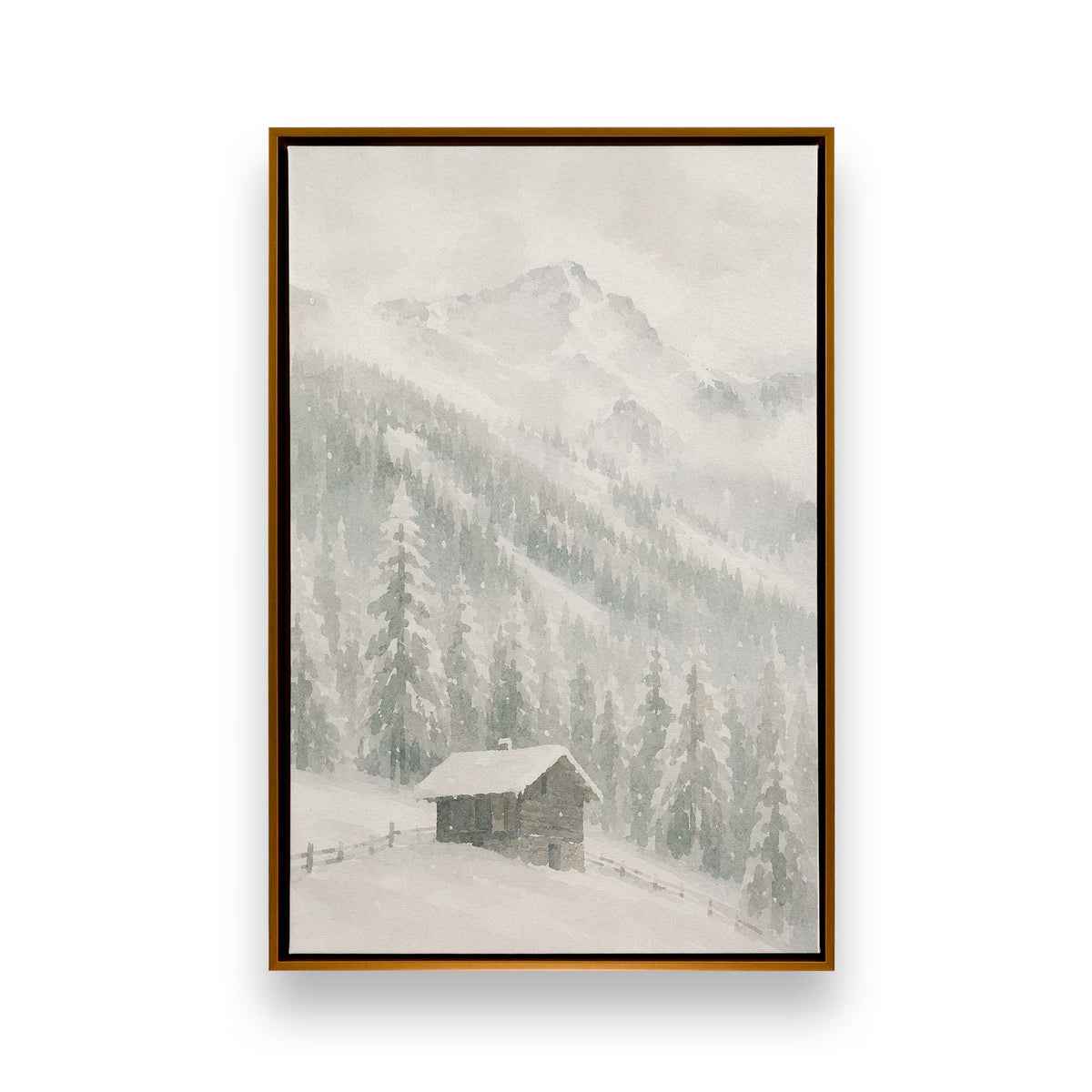 [Color:Polished Gold], Picture of art in a Polished Gold frame
