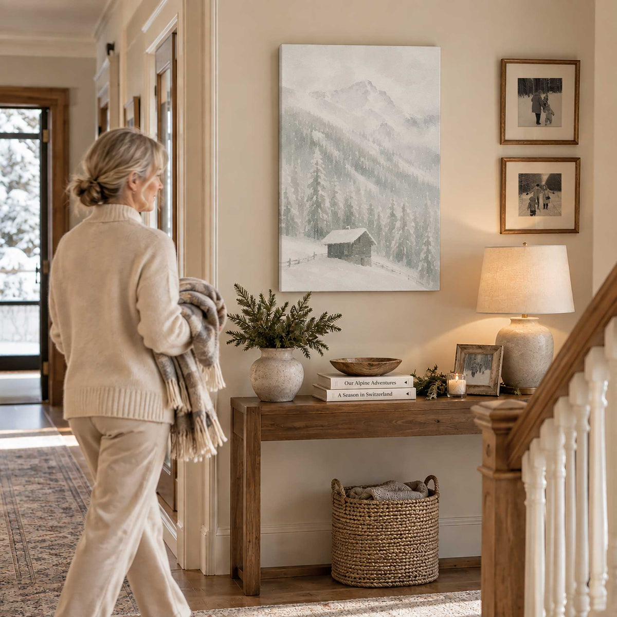 Picture of art in a room