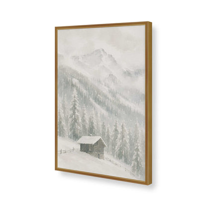 [Color:Polished Gold], Picture of art in a Polished Gold frame of the corner