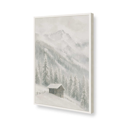[Color:Opaque White], Picture of art in a Opaque White frame of the corner