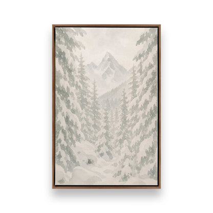 [Color:Walnut], Picture of art in a Walnut frame