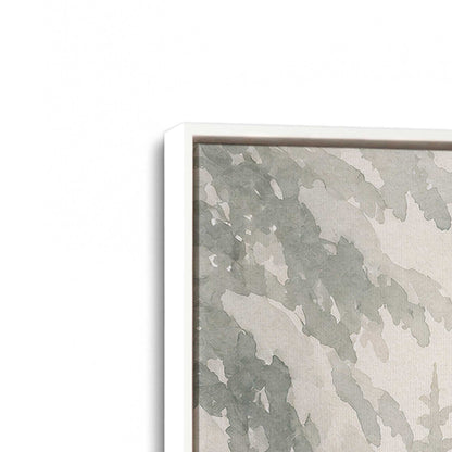 [Color:Opaque White], Picture of art in a White frame at an angle