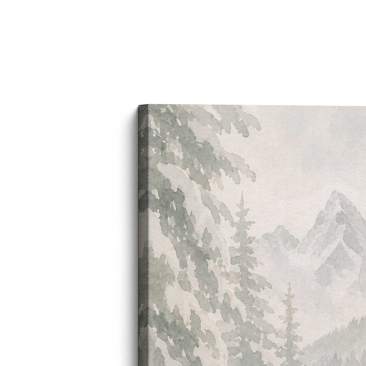 [Color:Stretched Canvas], Picture of the corner of the art
