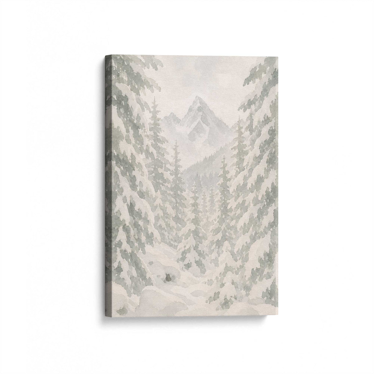[Color:Stretched Canvas], Picture of art at an angle