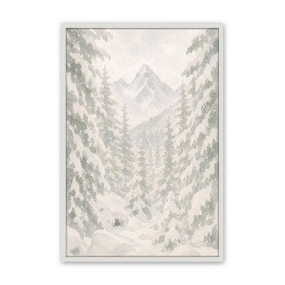 [Color:Opaque White], Picture of art in a Opaque White frame
