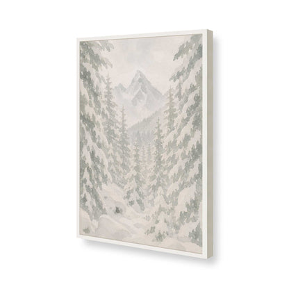 [Color:Opaque White], Picture of art in a Opaque White frame of the corner