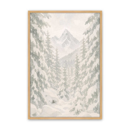 [Color:American Maple], Picture of art in a American Maple frame