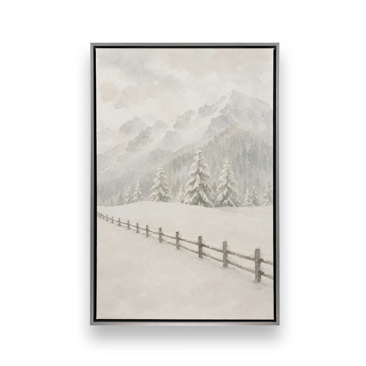 [Color:Polished Chrome], Picture of art in a Polished Chrome frame