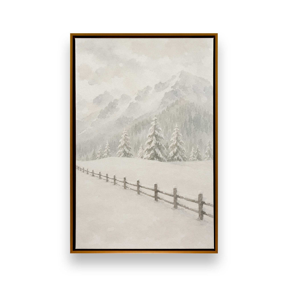 [Color:Polished Gold], Picture of art in a Polished Gold frame