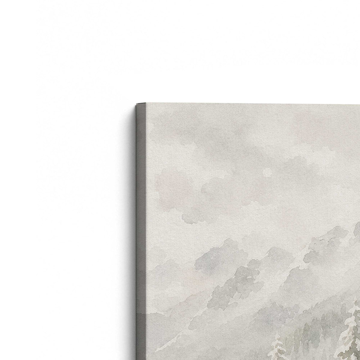 [Color:Stretched Canvas], Picture of the corner of the art