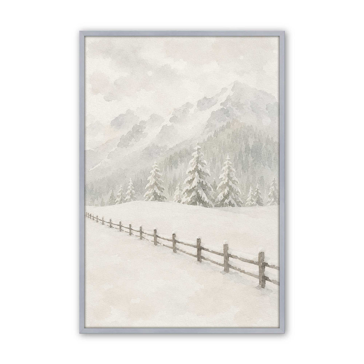 [Color:Polished Chrome], Picture of art in a Polished Chrome frame