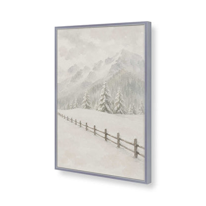 [Color:Polished Chrome], Picture of art in a Polished Chrome frame of the corner