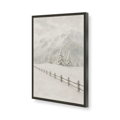 [Color:Satin Black], Picture of art in a Satin Black frame of the corner