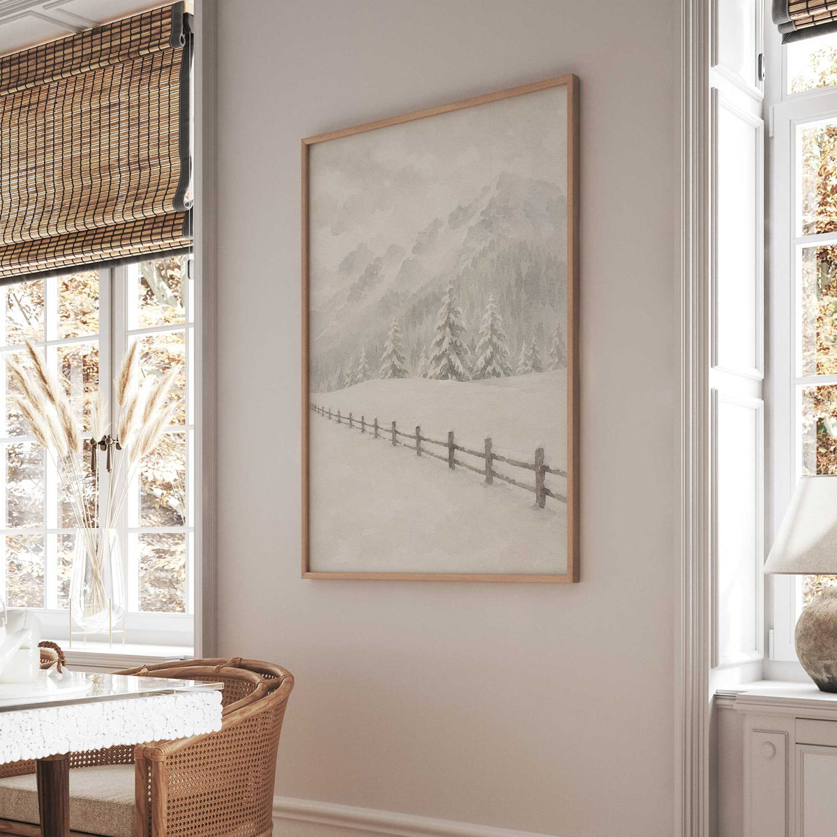 Picture of art in a room