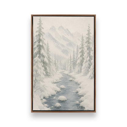 [Color:Walnut], Picture of art in a Walnut frame
