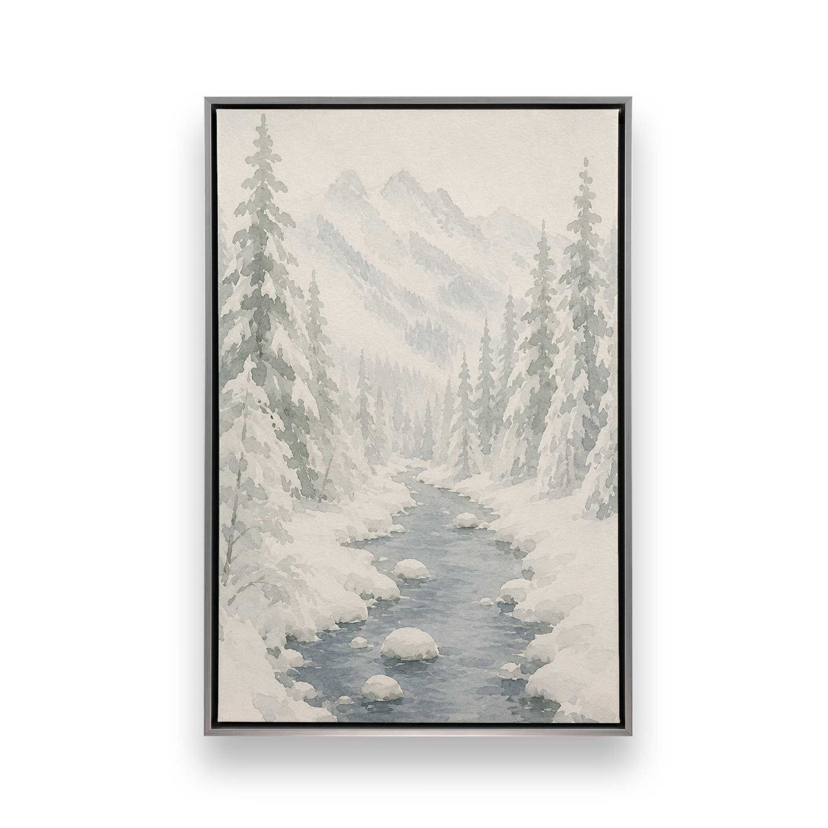 [Color:Polished Chrome], Picture of art in a Polished Chrome frame